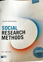 Social Research Methods, Boeken, Studieboeken en Cursussen, Ophalen of Verzenden, Zo goed als nieuw, Hoger Onderwijs, Bryman
