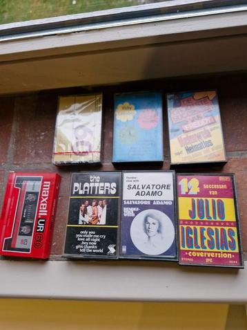 Cassettebandjes 7 stuks  beschikbaar voor biedingen