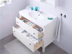 Ikea badkamermeubel: Ladekast met lavabo en kraan, Huis en Inrichting, Badkamer | Badkamermeubels, Ophalen, Gebruikt, 50 tot 100 cm