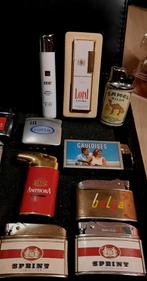 Lot reclame aanstekers van verscheidene sigaret merken, Enlèvement, Utilisé, Briquet