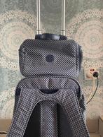 Kipling boekentas met cooltas en pennenzak, Ophalen, Zo goed als nieuw, Blauw, Rugtas