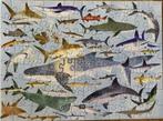 Puzzel haaien 100 stukjes, Ophalen of Verzenden, Meer dan 50 stukjes, Zo goed als nieuw, 6 jaar of ouder
