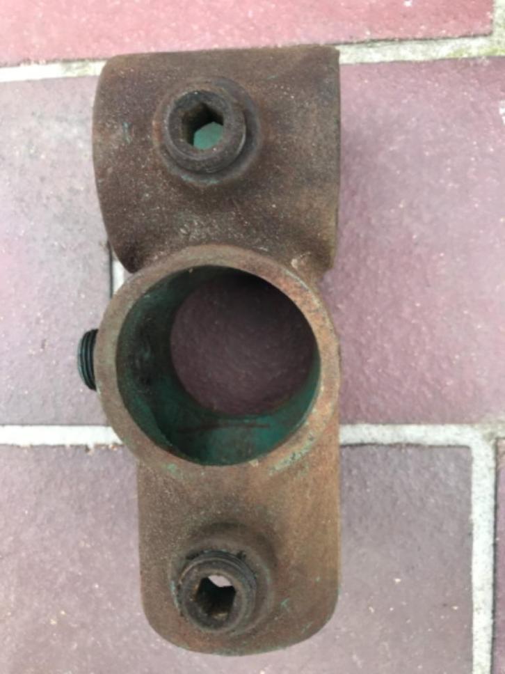 Combinatie koppeling  voor buizen met diameter 43 mm, Doe-het-zelf en Bouw, Buizen en Afvoer, Gebruikt, Overige typen, Overige materialen