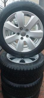 KIT HIVER POUR VW AUDI SEAT SKODA 5X112 PNEUS 215-55-16, Autos : Pièces & Accessoires, Pneus & Jantes, Enlèvement, Pneus hiver