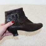 Mooie Leren Gabor Enkellaarsjes (Maat 4/37) € 40,-, Bruin, Verzenden, Lage of Enkellaarzen, Gabor