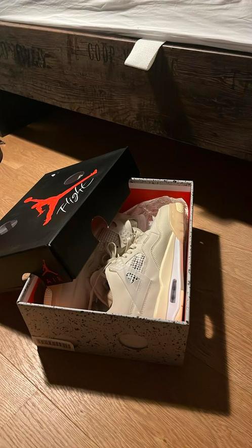 Jordan 4  Off-white tout neuve Taille 43, Vêtements | Hommes, Chaussures, Neuf, Baskets, Blanc