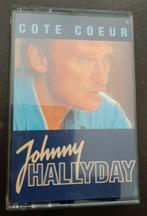 K7 audio- johnny hallyday- cote coeur, Enlèvement ou Envoi, Utilisé