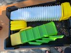 Plastic klik dozen en diepvries doosjes, Ophalen, Gebruikt