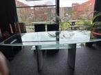 Glazen tafel, Métal, Ovale, 50 à 100 cm, Enlèvement