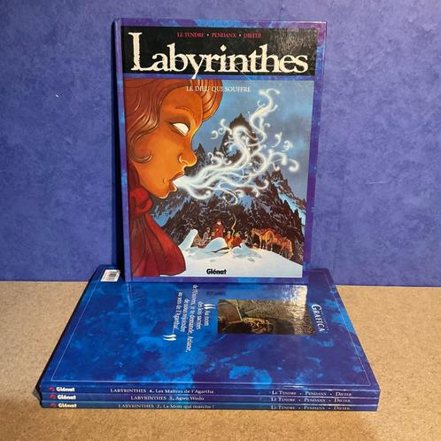 Labyrinthes - Tomes 1 à 4 en E.O., Boeken, Stripverhalen, Gelezen, Complete serie of reeks, Ophalen