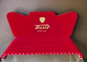 ✔️Groot TISSOT Vintage horlogedisplay 50s' beschikbaar voor biedingen