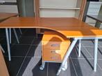 Bureau met kastje op wieltjes, Ophalen, Gebruikt, Bureau