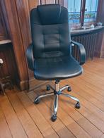 Fauteuil de bureau ergonomique, Comme neuf, Noir, Chaise de bureau, Ergonomique