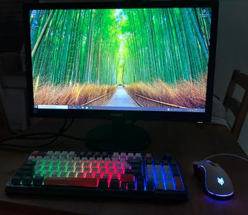 Game PC RTX 3050, i7, 32GB RAM, WIN10 Pro, SSD, HDD, monitor beschikbaar voor biedingen