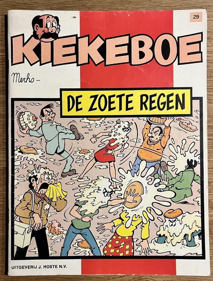 Kiekeboe - De zoete regen - 29 1e dr (1985) Strip, Boeken, Stripverhalen, Gelezen, Eén stripboek, Ophalen of Verzenden
