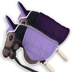 Deken en oorbeschermer voor Hobby Horse | Omkeerbaar | Lila, Ophalen of Verzenden, Nieuw