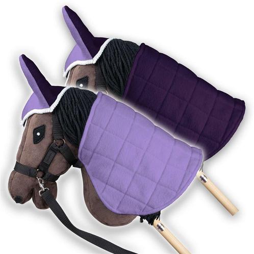 Deken en oorbeschermer voor Hobby Horse | Omkeerbaar | Lila, Kinderen en Baby's, Speelgoed | Buiten | Actiespeelgoed, Nieuw, Ophalen of Verzenden