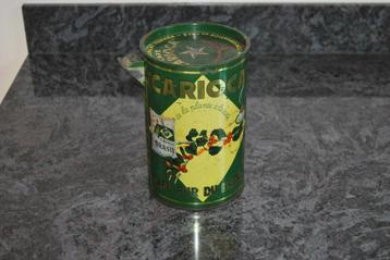 ANCIENNE BOITE EN TOLE A CAFE.  CARIOCA, Enlèvement ou Envoi