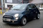 Fiat 500 1.2 lounge, Auto's, Fiat, Stof, 4 cilinders, Blauw, Handgeschakeld