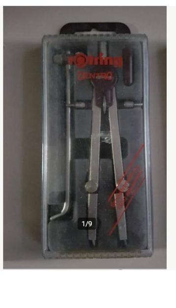 Compas avec adaptateur et accessoires au choix, Enlèvement, Comme neuf