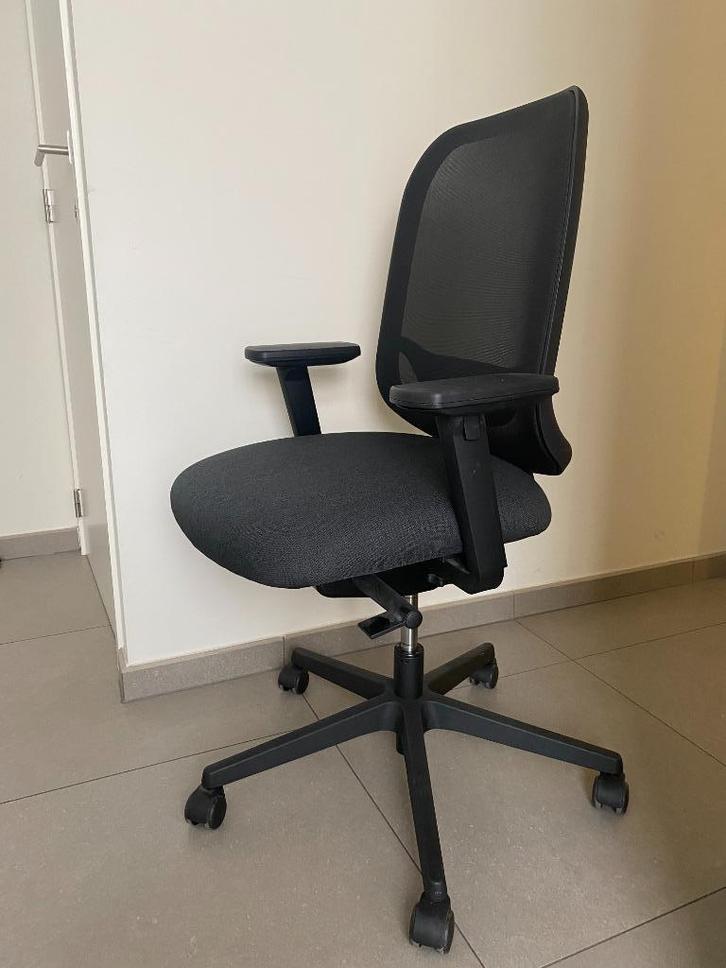 bureaustoel, Huis en Inrichting, Bureaustoelen, Zo goed als nieuw, Bureaustoel, Zwart, Ergonomisch, Ophalen