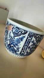 Delfts cachepot / bloempot, Ophalen of Verzenden, Zo goed als nieuw