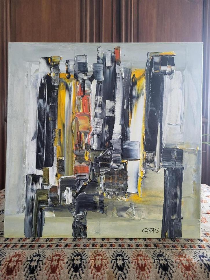 CANTAIS uniek schilderij, Antiek en Kunst, Kunst | Schilderijen | Abstract, Ophalen