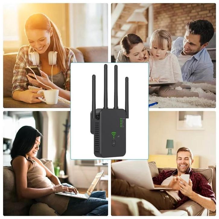 Nouvel amplificateur Ultra WiFi - 1200 Mbps - WiFi Repeate, Informatique & Logiciels, Commutateurs réseau, Neuf, Enlèvement ou Envoi