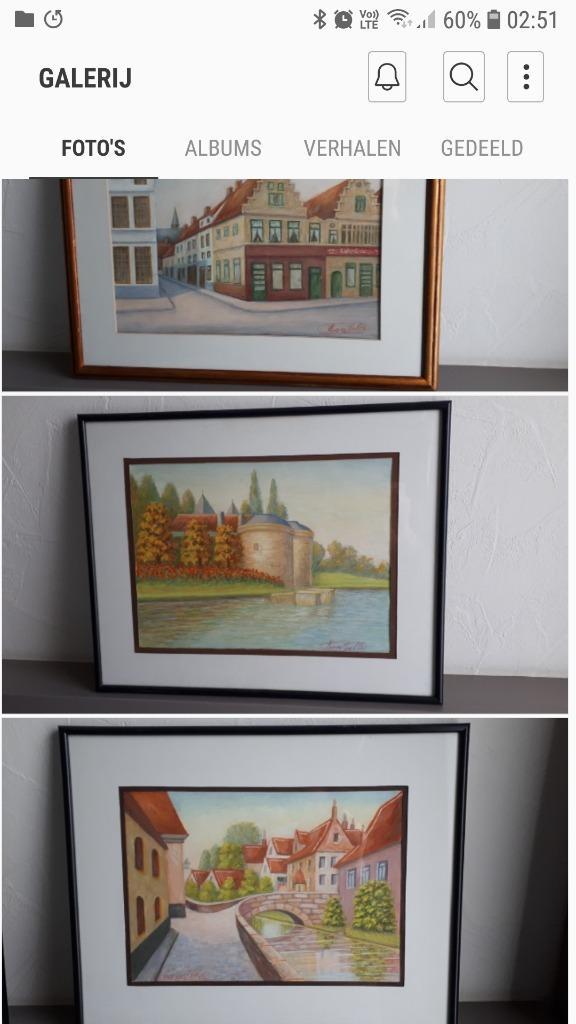 Schilderijen, waar onder een erotische Swertz, Antiek en Kunst, Kunst | Schilderijen | Klassiek, Ophalen