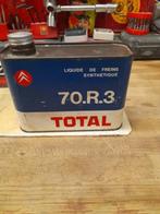 oude totaal lege oliekan Citroen 70.r.3, Verzamelen, Merken en Reclamevoorwerpen, Verzenden, Gebruikt, Overige typen