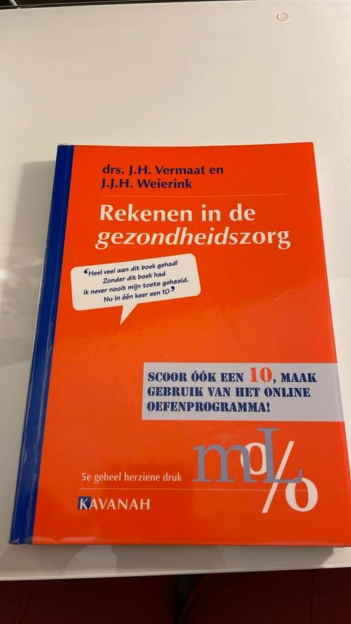 J.H. Vermaat - Rekenen in de Gezondheidszorg, Livres, Science, Enlèvement