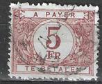 Belgie 1945 - OBP 62TX - Takszegel 5 F. (ST), Verzenden, Gestempeld, Gestempeld
