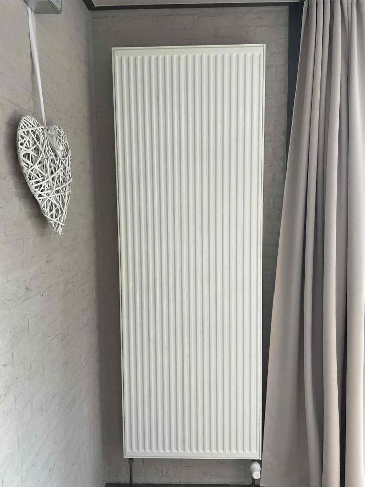 Verticale radiator als nieuw €400 !, Doe-het-zelf en Bouw, Verwarming en Radiatoren, Zo goed als nieuw, Radiator, Ophalen
