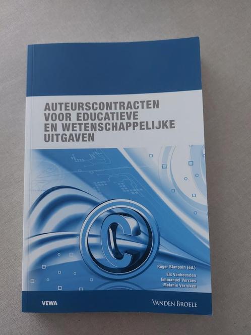 Auteurscontacten educatieve en wetenschappelijke uitgaven, Livres, Livres d'étude & Cours, Comme neuf, Ne s'applique pas, Envoi