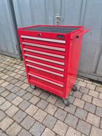 Gereedschapswagen met gereedschap, Doe-het-zelf en Bouw, Ophalen, Gevuld, Zo goed als nieuw