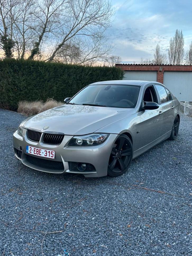 Bmw e90 318d van 2008!!, Auto's, BMW, Particulier, 3 Reeks, ABS, Diesel, Euro 4, Berline, 4 deurs, Handgeschakeld, Beige, Zwart