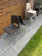 6 vintage design stoelen gemerkt JAC VOGELS, Ophalen, Huis en Inrichting