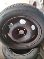 4 Pneus hiver 205/55R16, Enlèvement, Comme neuf