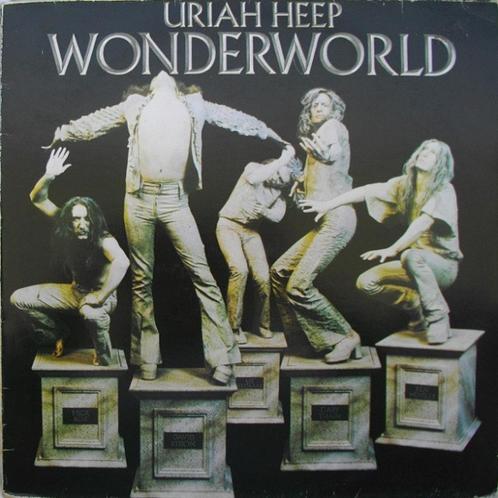 Uriah Heep - Wonderworld (3223390654), Cd's en Dvd's, Vinyl | Hardrock en Metal, Gebruikt, Ophalen of Verzenden