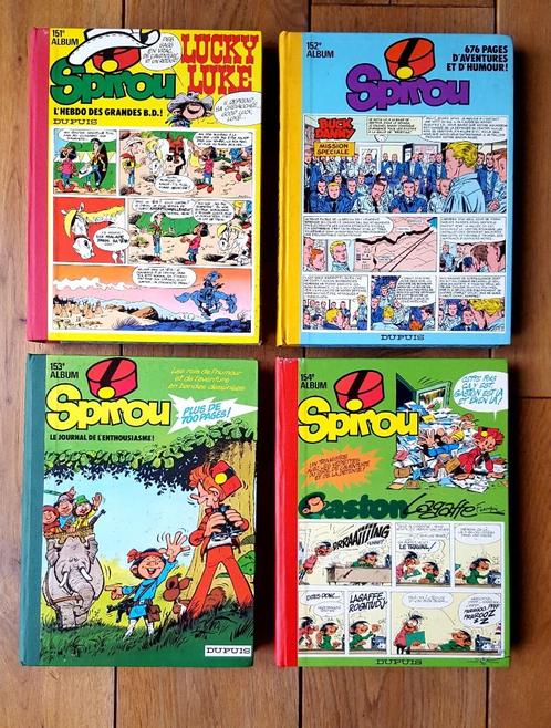 4 Albums du Journal SPIROU (1979/1980) / Editions Originales, Livres, BD, Utilisé, Plusieurs BD, Enlèvement ou Envoi