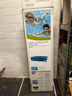 Intex zwembad 3m x 2m (incl. filterpomp en ondertegels), Ophalen, Rechthoekig