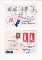 DDR : 2 lettres au Katanga avec des oblitérations specialles, Enlèvement ou Envoi, RDA, Affranchi