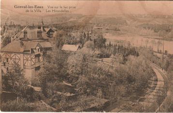 GENVAL LES EAUX VUE SUR LE LAC   PANORAMA  UN BORD DU   CPAB beschikbaar voor biedingen