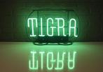 Zeer Zeldzame Tigra Neon Lamp Uit Jaren 60, Verzamelen, Merken en Reclamevoorwerpen, Ophalen, Zo goed als nieuw, Lichtbak of (neon) lamp