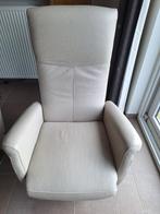 Lederen fauteuil, relax, Minder dan 75 cm, Modern, Gebruikt, Leer