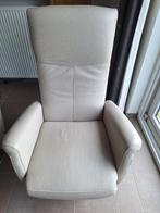 Lederen fauteuil, relax, Huis en Inrichting, Fauteuils, Minder dan 75 cm, Modern, Gebruikt, Leer