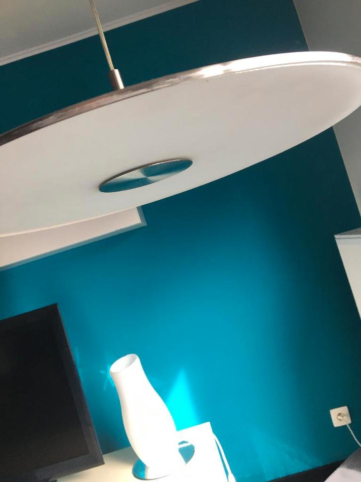 Prachtige moderne hanglamp Philips, Huis en Inrichting, Lampen | Hanglampen, Zo goed als nieuw, Glas, Ophalen