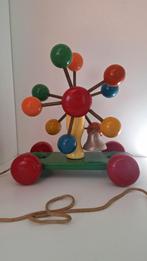 vintage Kouvalias houten trekspeeltje, Ophalen, Gebruikt