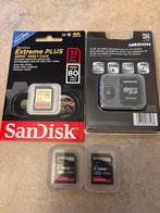 Cartes SD : paquet 1 x 32 Go + 1 x 16 Go + 2 Go, Neuf, SD, 32 GB, Enlèvement ou Envoi