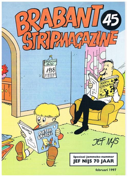 Lot strips magazine Brabant strip, Boeken, Stripverhalen, Zo goed als nieuw, Ophalen of Verzenden